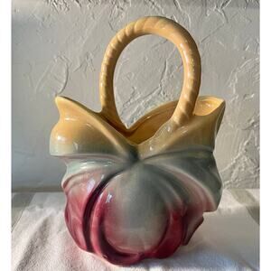 Hull Ombre Pastel Vase Cottage Core MCM 1950s